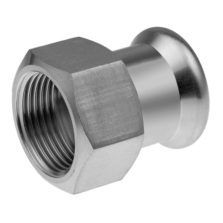 Пресс муфта 18 х 1/2" внутренняя резьба KAN-therm Inoх нержавеющая сталь