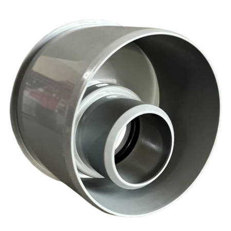 Переход Airfit эксцентрический суперкомпакт DN 90x40 мм