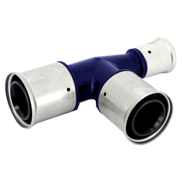 Пресс тройник 20 х 2.25 х 20 х 2.25 х 16 х 2.0 Wavin Пресс тройник 20 х 2.25 х 20 х 2.25 х 16 х 2.0 Wavin