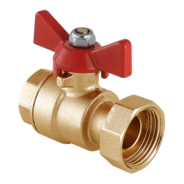 Кран шаровой с накидной гайкой 1" х 1 ВР Tiemme