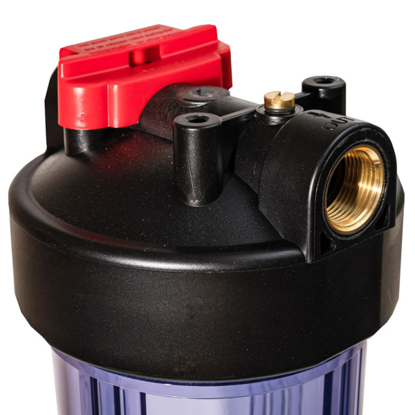 Магистральный фильтр для холодной воды VIRMUT МФП-20ББ, 1" (прозрачный)