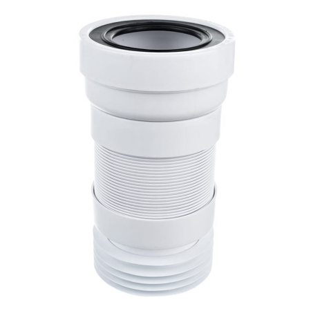 Гофра с манжетой для подключения унитаза L230-440 мм McALPINE MRWC-F23R