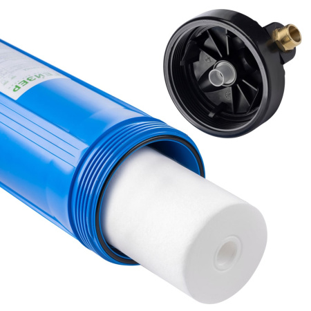 Магистральный фильтр для очистки воды 1" BB20 Гейзер Джамбо 20ВВ Магистральный фильтр для очистки воды 1" BB20 Гейзер Джамбо 20ВВ