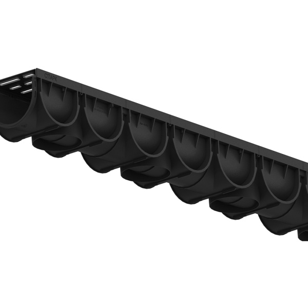 Комплект S'park3 DN100 лоток 1000 х 130 х 100 мм  с решеткой из стали Standartpark Комплект S'park3 DN100 лоток 1000 х 130 х 100 мм  с решеткой из стали Standartpark