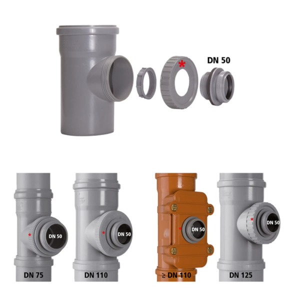 Врезка резьбовая DN 50 Airfit