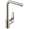 Смеситель для кухонной мойки 280 Hansgrohe Focus M41 31817800 сталь