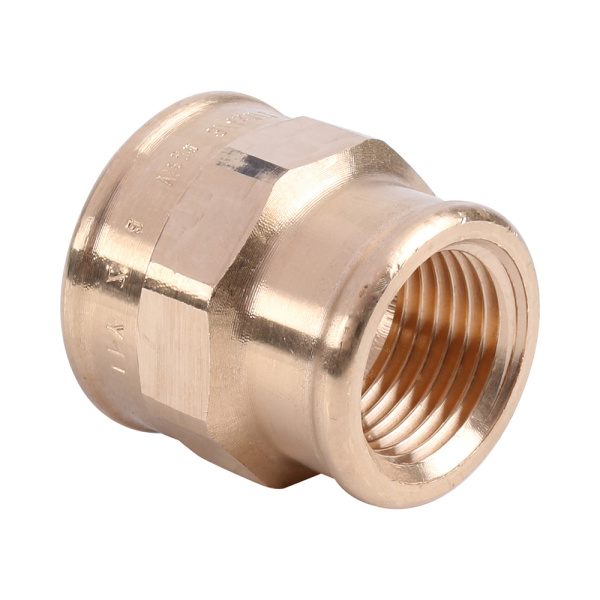 Муфта переходная бронзовая ВР 1/2" х 3/8" Viega