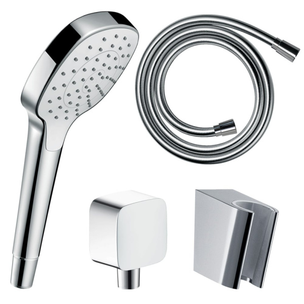 Душевая система скрытого монтажа с термостатом Hansgrohe Ecostat E