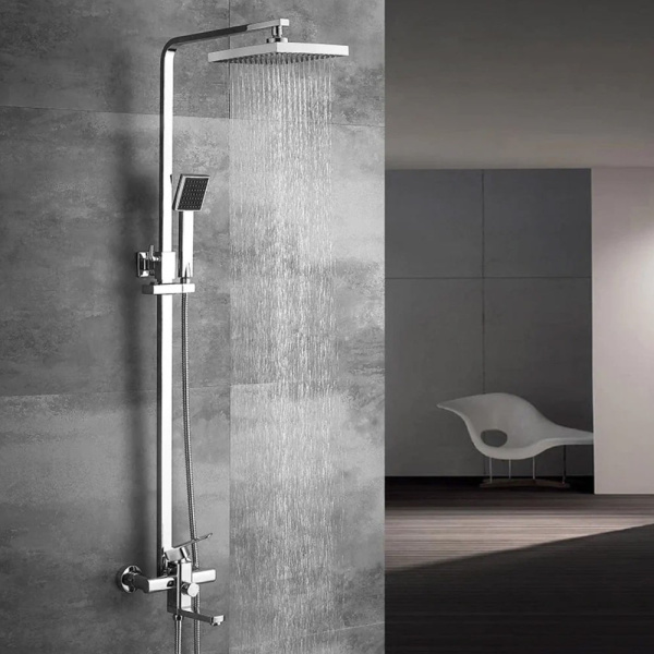 Душевая система Ledeme L2433 со смесителем и тропическим душем