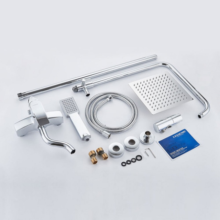 Душевая система Ledeme L2443 со смесителем и тропическим душем