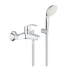 Смеситель для ванны с душевым гарнитуром Grohe Eurosmart 3330220A