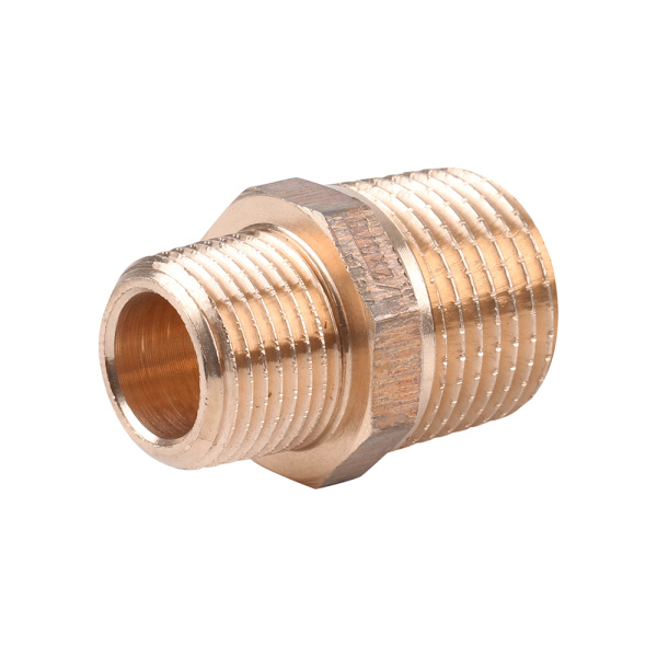 Ниппель переходной бронзовый НР 1/2" х 1/4" Viega