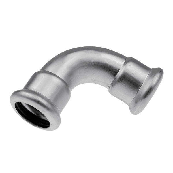 Пресс угол 90° двухраструбный 18 х 18 мм KAN-therm Inoх нержавеющая сталь