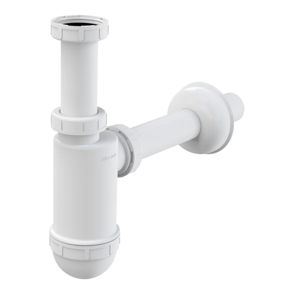 Сифон для умывальника DN32 Alcaplast A430 с накидной гайкой 1 1/4"