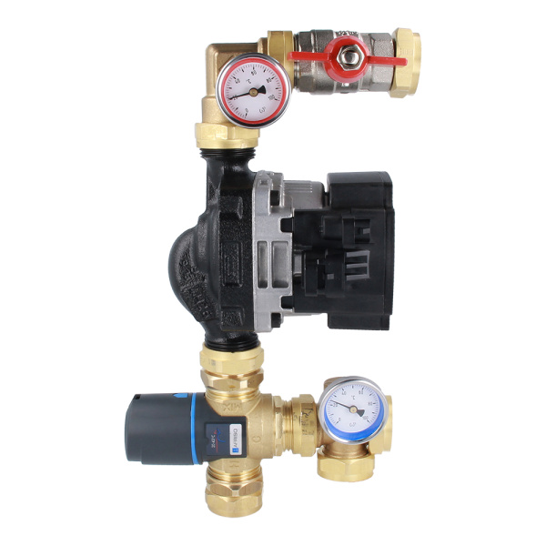 Смесительный узел BTU для коллектора теплого пола Kvs 2.5 Afriso Смесительный узел BTU для коллектора теплого пола Kvs 2.5 Afriso