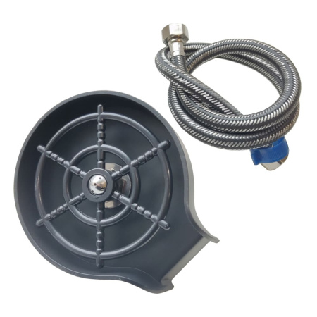 Мойка кухонная Diadonna ДS7545B (750 х 540 х 200мм) многофункциональная с водопадом