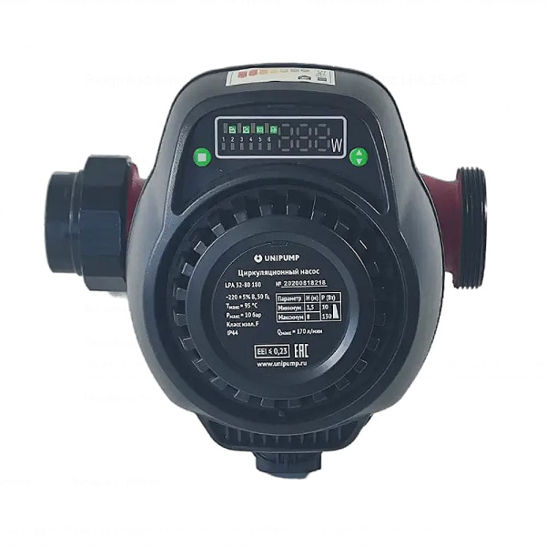 Насос циркуляционный энергоэффективный UNIPUMP LPA 25-80 180