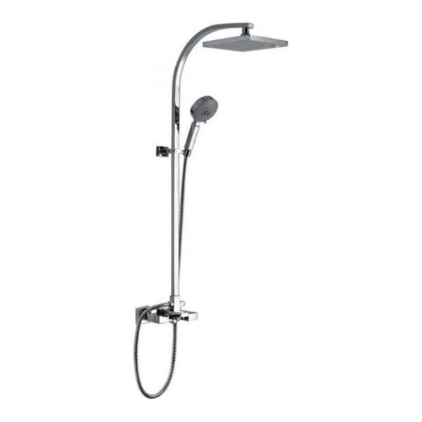 Душевая система с изливом Frap F2401 хром