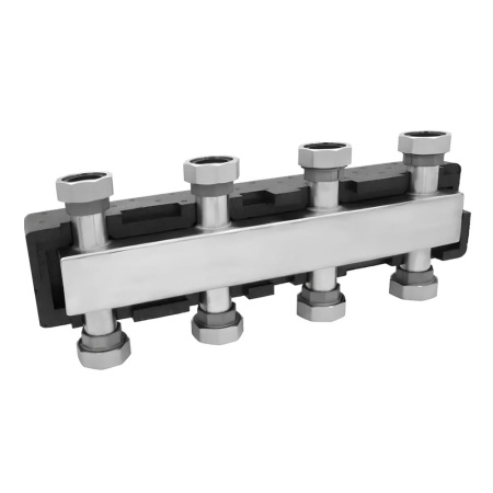 Коллектор распределительный на 4 выхода 1 1/2" стальной, VIEIR