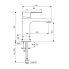 Смеситель для раковины Ideal Standard Cerafine D BC553AA, хром