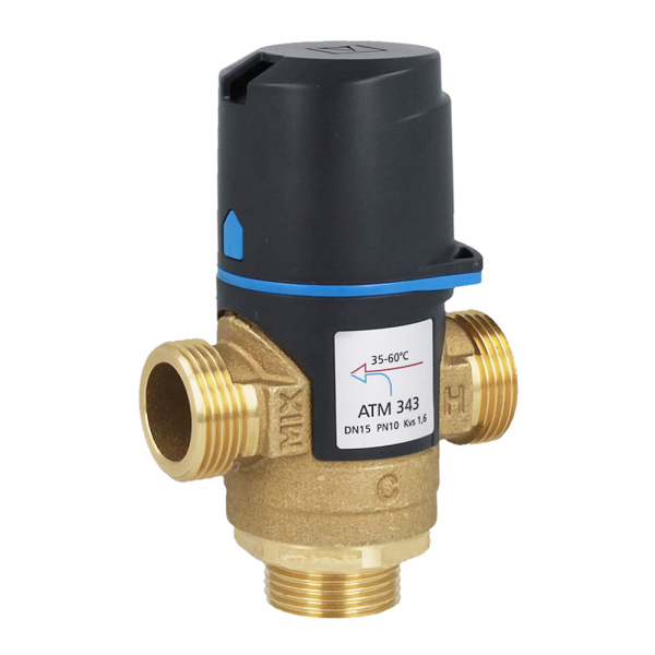 Термостатический смесительный клапан 3/4"НР (35-60°С) ATM 343 Afriso Термостатический смесительный клапан 3/4"НР (35-60°С) ATM 343 Afriso