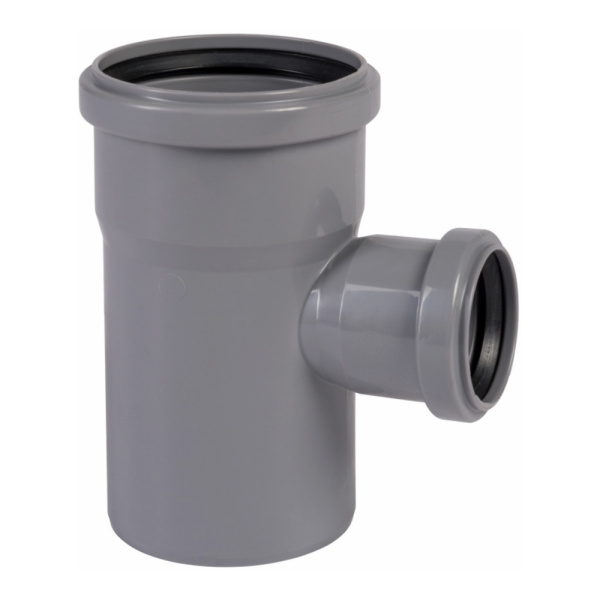 Тройник для внутренней канализации 110 х 50 мм 88° Wavin Тройник для внутренней канализации 110 х 50 мм 88° Wavin