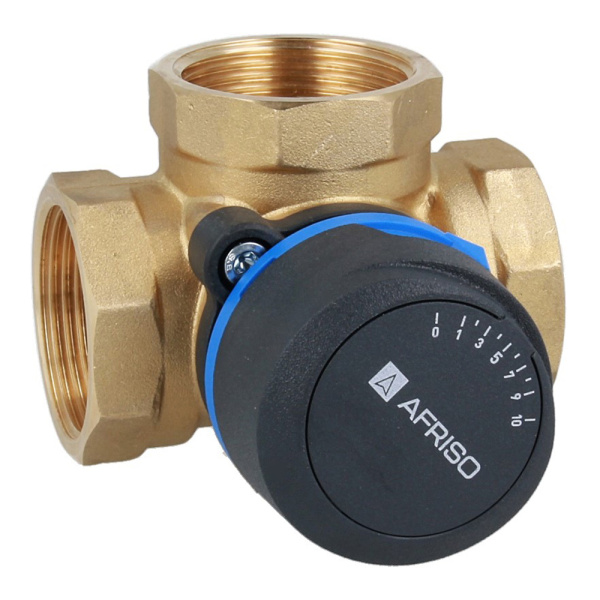 Поворотный 3-ходовой смесительный клапан 1 1/4"ВР ARV 385 Afriso Поворотный 3-ходовой смесительный клапан 1 1/4"ВР ARV 385 Afriso