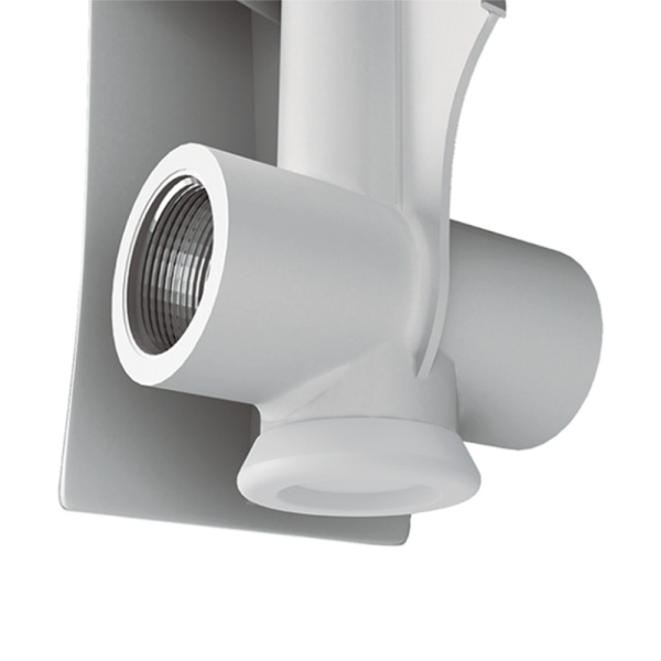 Алюминиевый радиатор REVOLUTION 350/80, 10 секций, Royal Thermo