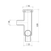 Сифон с шариком для отвода конденсата в канализацию Rexfaber G-34/1Y Сифон с шариком для отвода конденсата в канализацию Rexfaber G-34/1Y