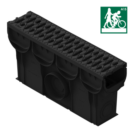 Пескоуловитель пластиковый сборный Basic 500 х 133 х 250 мм Standartpark