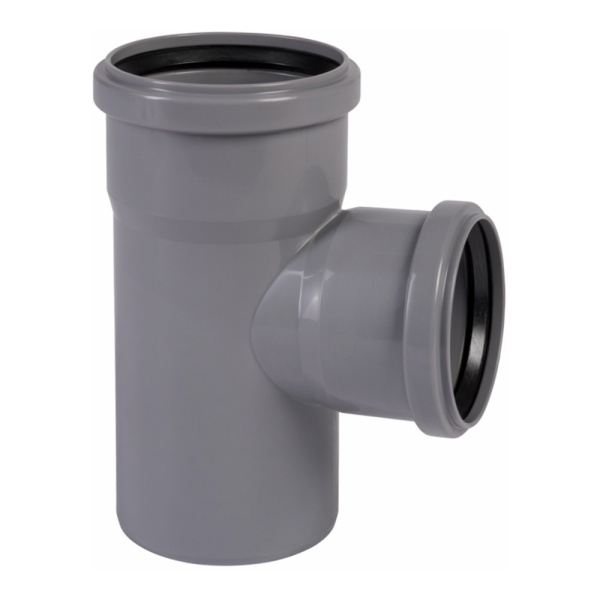 Тройник для внутренней канализации 110 х 110 мм 88° Wavin Тройник для внутренней канализации 110 х 110 мм 88° Wavin