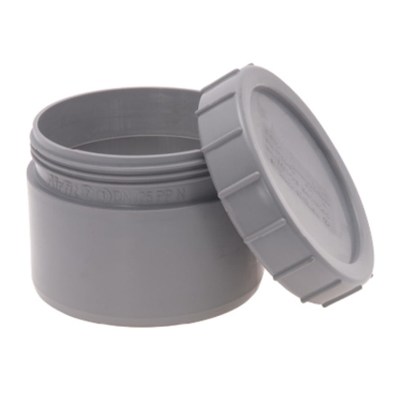 Заглушка резьбовая в раструб DN 110 Airfit