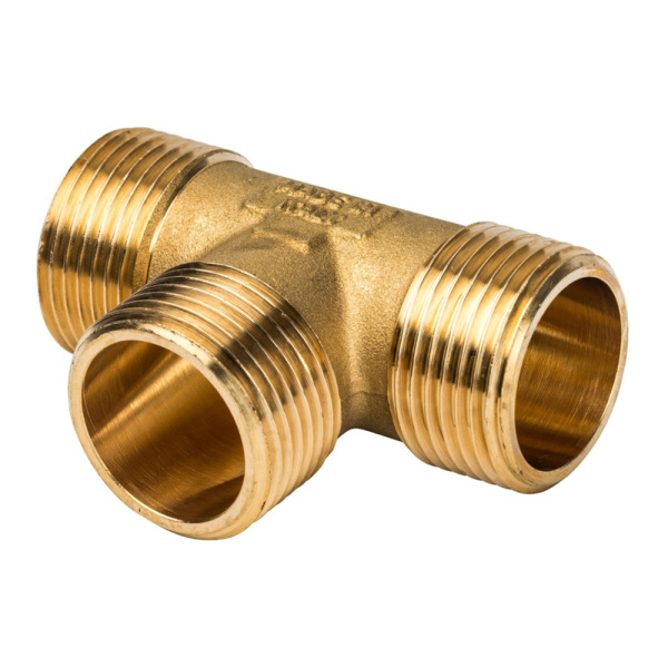 Тройник латунный НР 1" General Fittings