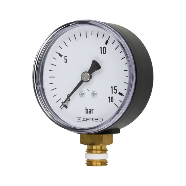 Манометр радиальный RF 16 bar 63 мм 1/4"НР Afriso