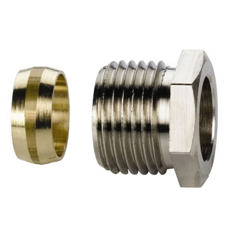 Зажим для трубки 15 мм х 1/2" Pradex