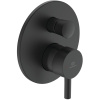 Душевая система скрытого монтажа Ideal Standard Ceraline Black 6в1, чёрный (лейка-стик, верхний душ 200 мм)