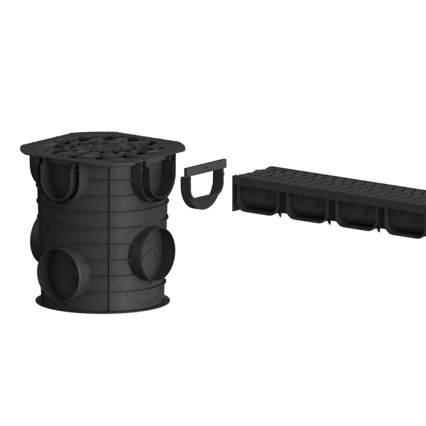 Переходник для подключения дождеприемника к лотку S'park2 DN100 Standartpark