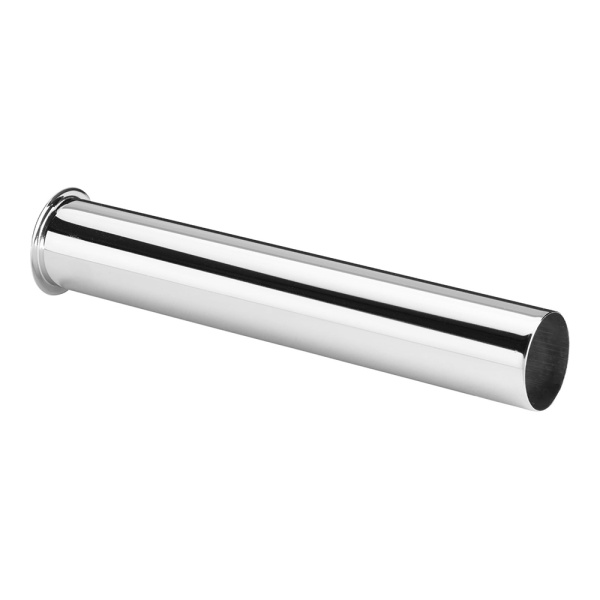 Труба для удлинения слива сифона отбортованная 32 х 250 мм хромированная Viega