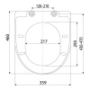 Сиденье для унитаза A67 Softclose Alca Plast