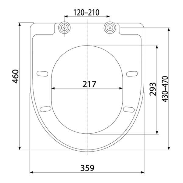 Сиденье для унитаза A67 Softclose Alca Plast