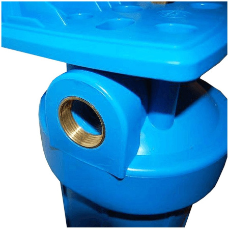 Магистральный фильтр для очистки воды 1" ВН 20ВВ AquaFilter FH20B1-В-WB без картриджа