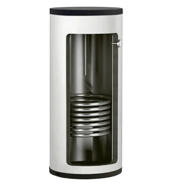 Бойлер косвенного нагрева RBW 150 L (подкл. слева) настенный из нержавеющей стали, "RISPA" NEW