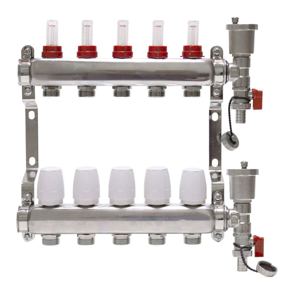 Гребенка для теплого пола APE на 5 выходов