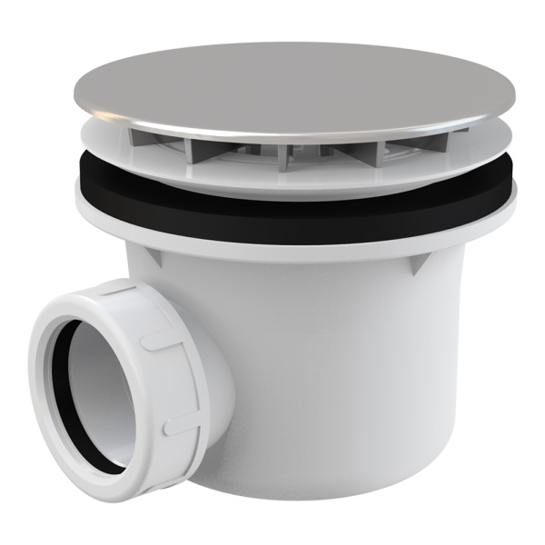 Сифон для душевого поддона DN90 Alcaplast A49CR, хром Сифон для душевого поддона DN90 Alcaplast A49CR, хром