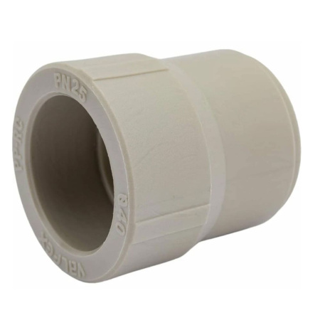 Муфта переходная ПП (полипропиленовая) 50 х 32 Вн/Нр серая VALFEX