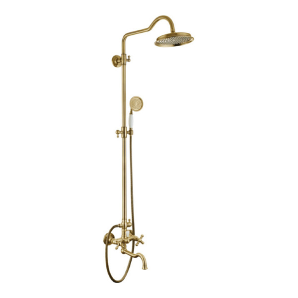 Душевая система Gappo Jacob G2489-4 с поворотным изливом бронза