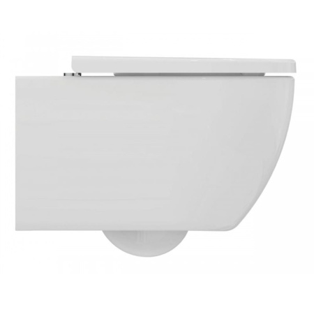 Унитаз подвесной безободковый Ideal Standard Ellisse RimLS с крышкой Soft Close с плавным закрытием