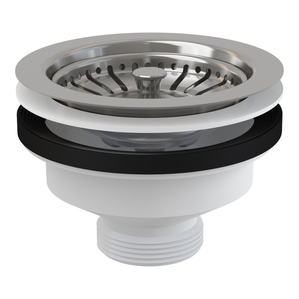 Донный клапан для мойки 6/4" Alcaplast A37 с нержавеющей решеткой DN115 Донный клапан для мойки 6/4" Alcaplast A37 с нержавеющей решеткой DN115