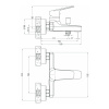 Смеситель для ванны Deante JASMIN BGJ_010M Смеситель для ванны Deante JASMIN BGJ_010M
