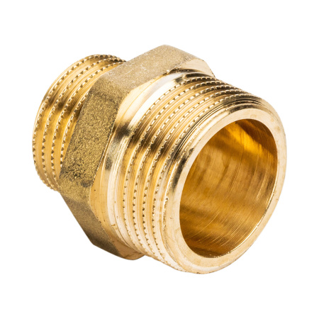 Ниппель переходной латунный 3/4" х 1/2" General Fittings
